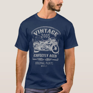 Camiseta Nascer Vintage em 2005 Motorcycle, bikers riders C
