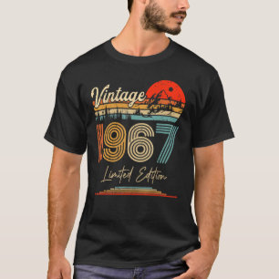 Camiseta Nascer Vintage Em Festa De Aniversário De 1967