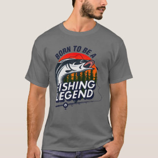 Camiseta Nasceres Como Ladeira De Pesca La De Pesca Sarcást