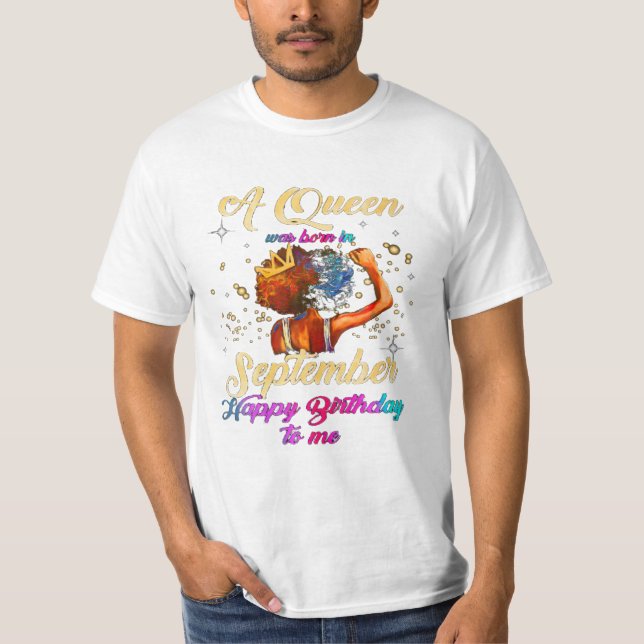 Camiseta Nasceres Em Setembro Feliz (Frente)