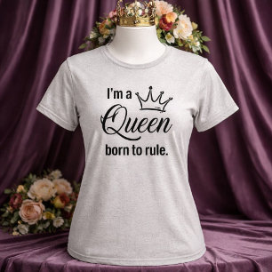 Camiseta Nascida Rainha