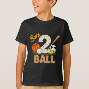 Camiseta Nascido 2 Byll Todos Esportes Bysketbyll Bysebyll 
