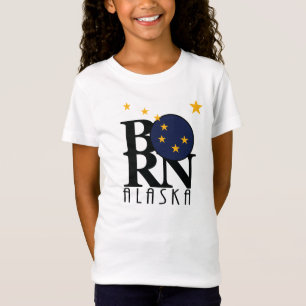 Camiseta NASCIDO Alasca (da impressão)