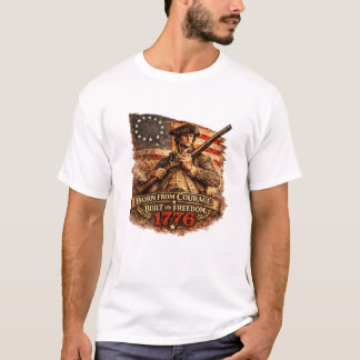 Camiseta nascido da coragem