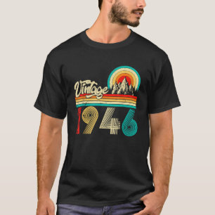Camiseta Nascido em 1946 1946 Presentes Design Para Edição