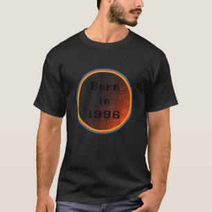 Camiseta Nascido em 1996 retrô