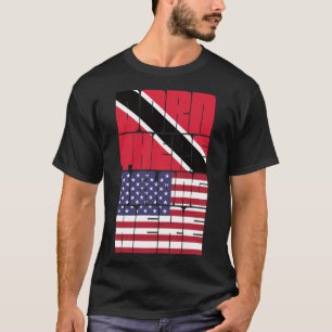 Camiseta Nascido em Trinidad e Tobago Pertence Americano