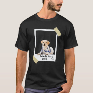 Camiseta Nascido Este Grande Labrador Retriever Cute Cachor