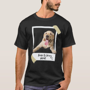 Camiseta Nascido Este Grande Labrador Retriever Cute Cachor
