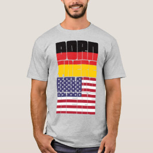 Camiseta Nascido na Alemanha, Pertence Americano