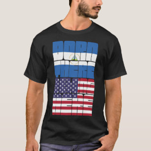 Camiseta Nascido na Nicarágua, Pertence Americano