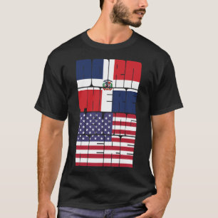 Camiseta Nascido na República Dominicana Pertence Americano