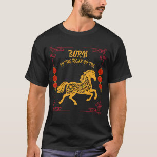Camiseta Nascido no Ano do Cavalo