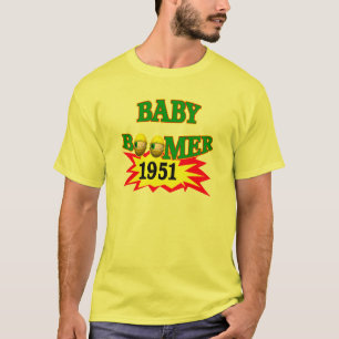Camiseta Nascido no Baby Boom 1951