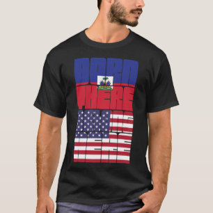 Camiseta Nascido no Haiti, Pertence Americano