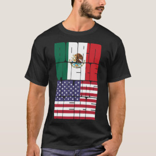 Camiseta Nascido no México Pertence Americano