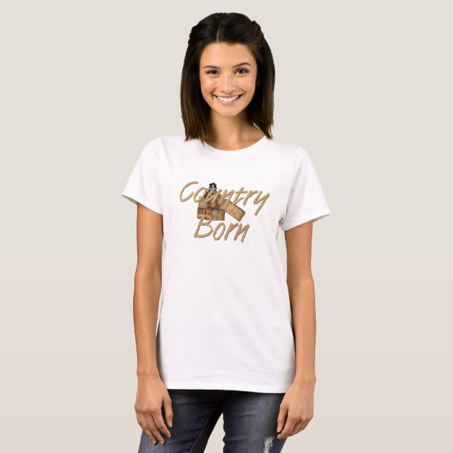 Camiseta Nascido no País TEE (Frente Completa)