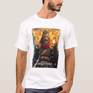 Camiseta **Nascido para a Magia de Natal**