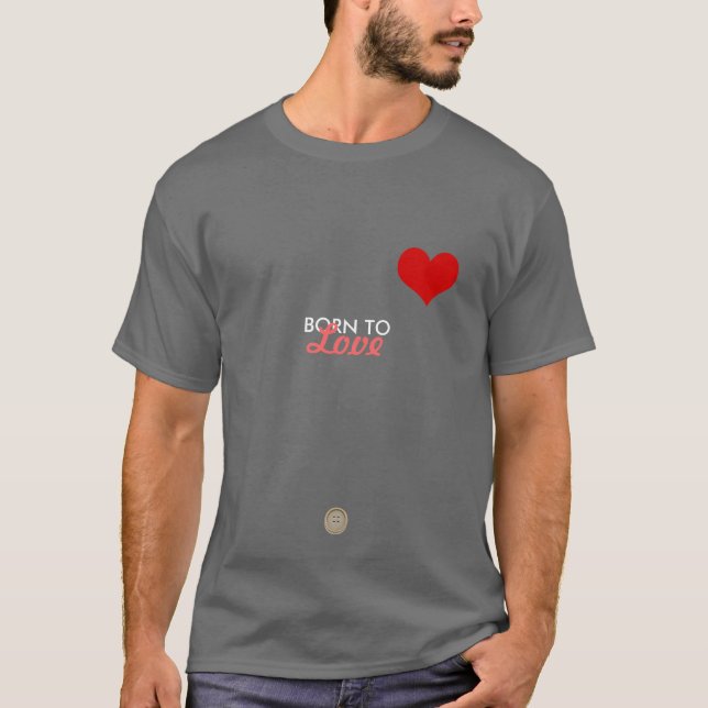 Camiseta Nascido para Amar (Frente)