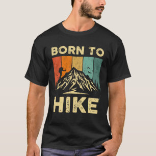 Camiseta Nascido para Caminhar Estilo Retro Pôr do Sol Moch