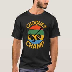 Camiseta Nascido Para Croquet Croquet Melhor Jogador de Cro