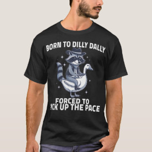 Camiseta Nascido Para Demorar Forçado A Aumentar O Ritmo Ga