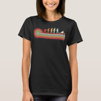 Camiseta Nascido para Enrolar Evolução Vintage de Curling R