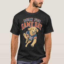 Nascido Para o Dia de Jogo de Futebol do Golden Re