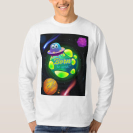 Camiseta Nascido para orbitar
