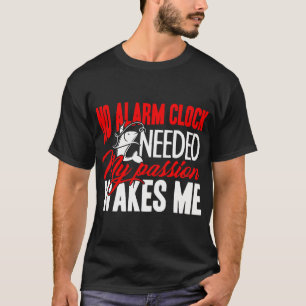 Camiseta Nascido Para Pescar Forçado a Trabalhar