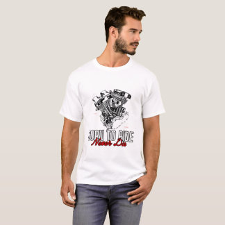 camiseta nascido para pilotar
