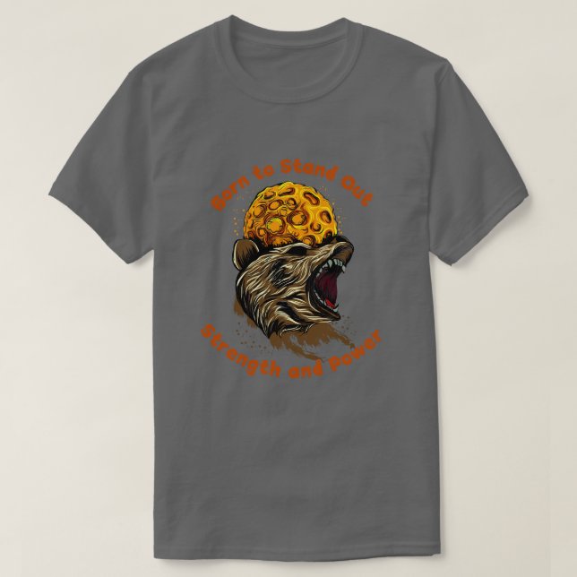 Camiseta Nascido Para se Destacar (Frente do Design)