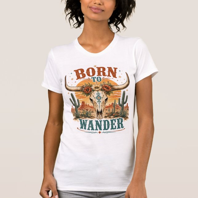 Camiseta nascido para se maravilhar (Frente)