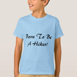 Camiseta Nascido Para Ser Um Mochileiro