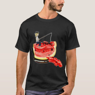 Camiseta Nascido Para Ser Uma Lenda Da Pesca América