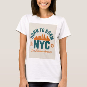 Camiseta Nascido para Vagar NYC