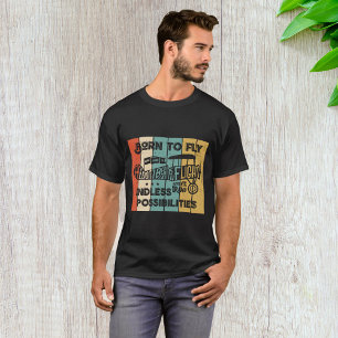 Camiseta Nascido Para Voar