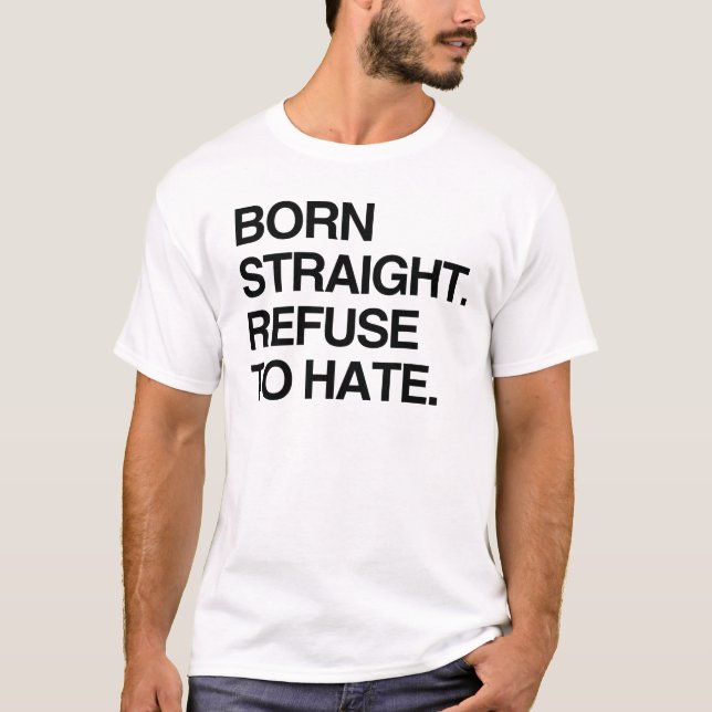 CAMISETA NASCIDO RETO. RECUSO ODIAR (Frente)