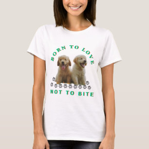 Camiseta Nascidos para amar, não para morder