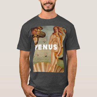 Camiseta Nascimento de Vênus por Botticelli
