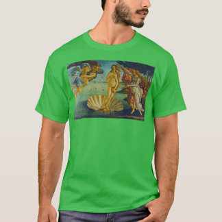 Camiseta Nascimento de Venus Sandro Botticelli em alta reso