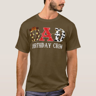 Camiseta Nascimento do Tema do Rodeio Ocidental do Pai do C