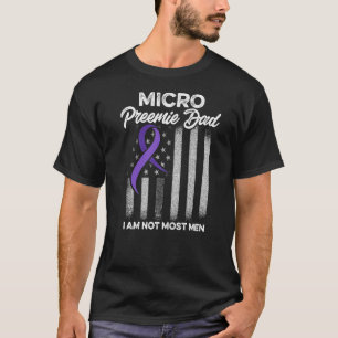 Camiseta Nascimento Prematuro do Novo papai Micro Preemie N