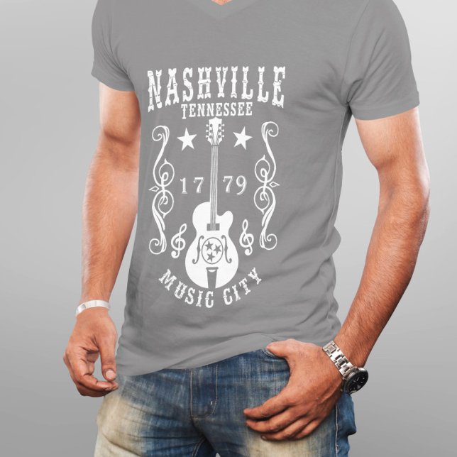 Camiseta Nashville (Criador carregado)