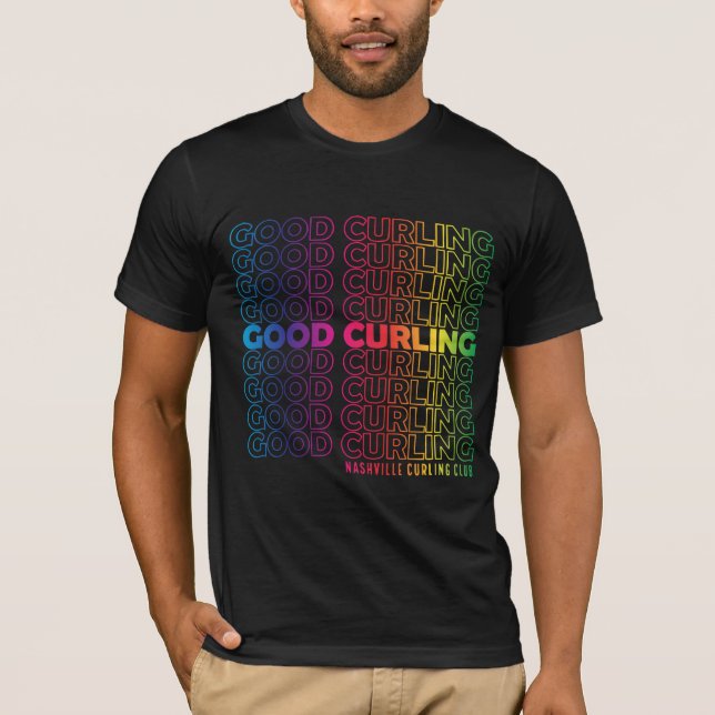 Camiseta Nashville Curling Club Pride T-Shirt (Frente)