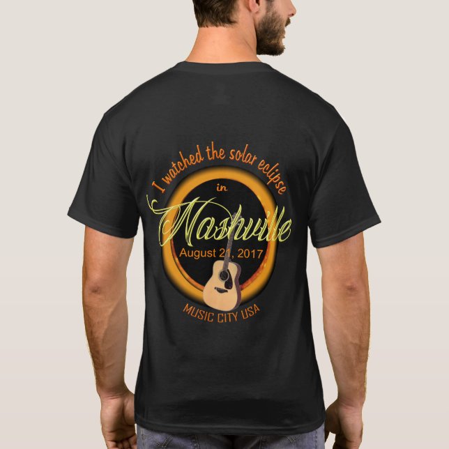 Camiseta Nashville Solar Eclipse Shirt (Verso)