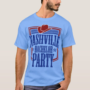 Camiseta Nashville Solteiro Stag Party - Casamento de noivo