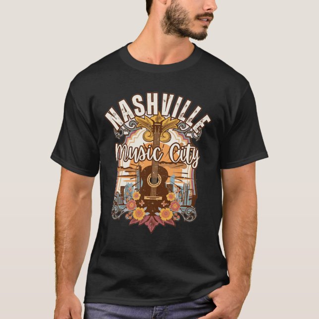 Camiseta Nashville Tee, Nashville Tee, Cidade da Música (Frente)