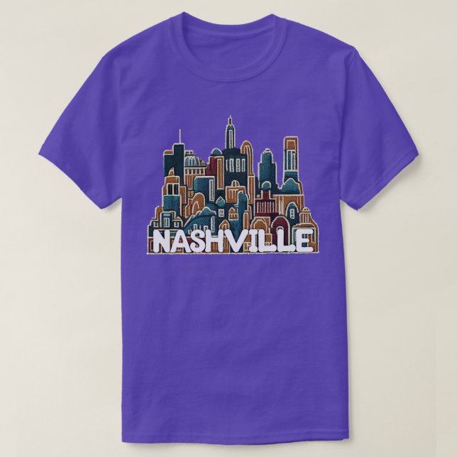 Camiseta Nashville Tennessee (Frente do Design)