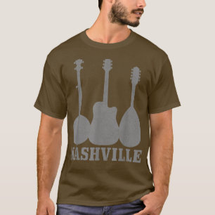 Camiseta Nashville Tennessee Guitar Player Country Music Ci